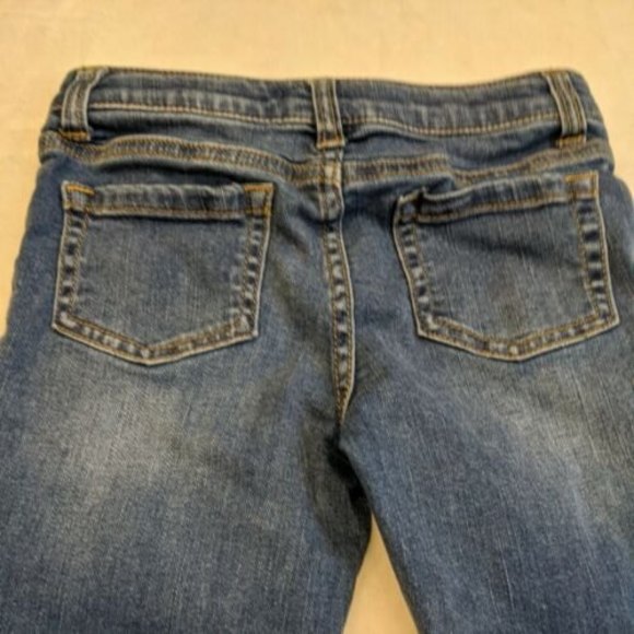 Cat And Jack Girl's Stretch Soft Denim Jegging Size 6 Pull On Blue EUC - Picture 12 of 12